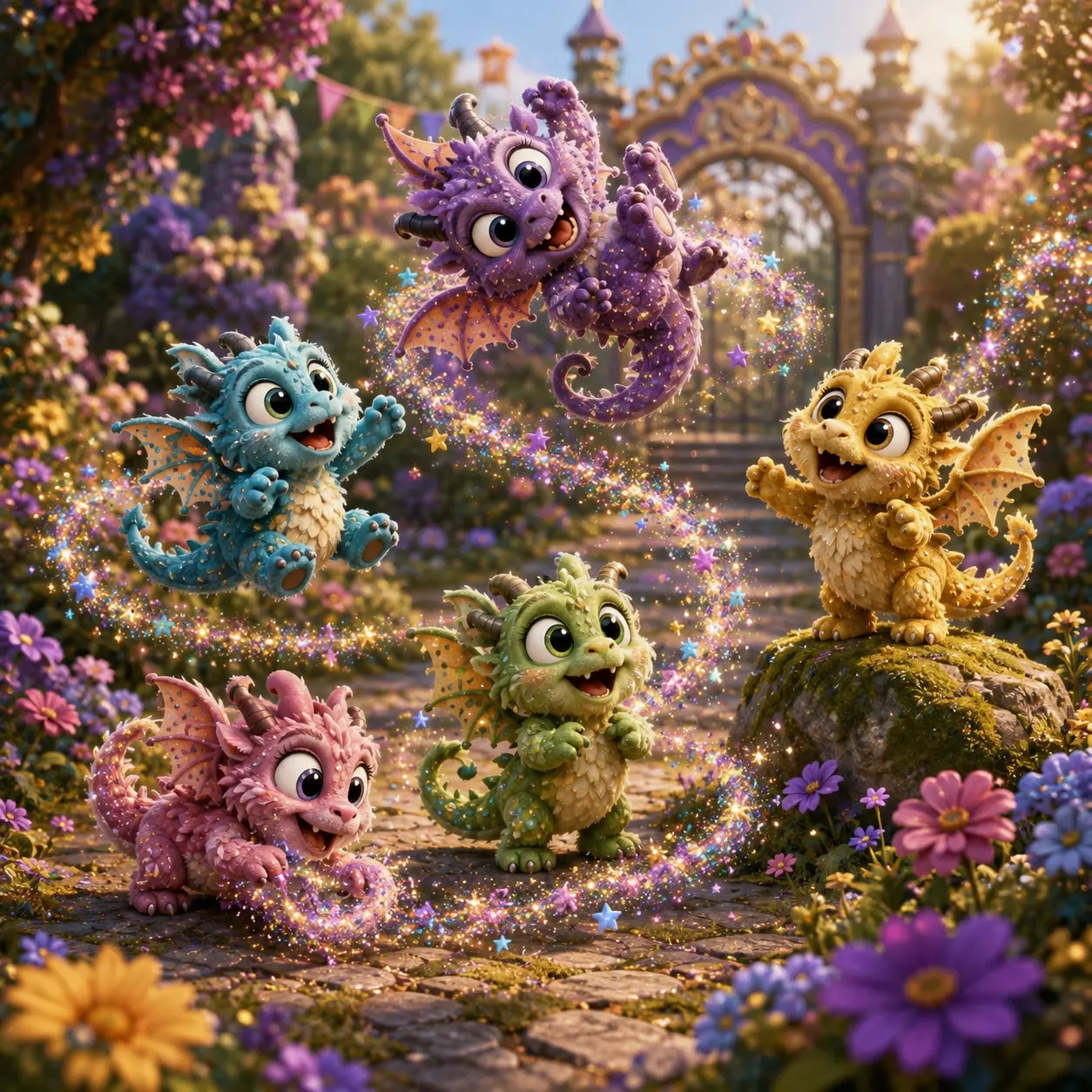 Fluffle Dragons — POCKET-SIZED, PUFFY AND PRONE TO SPARKLE