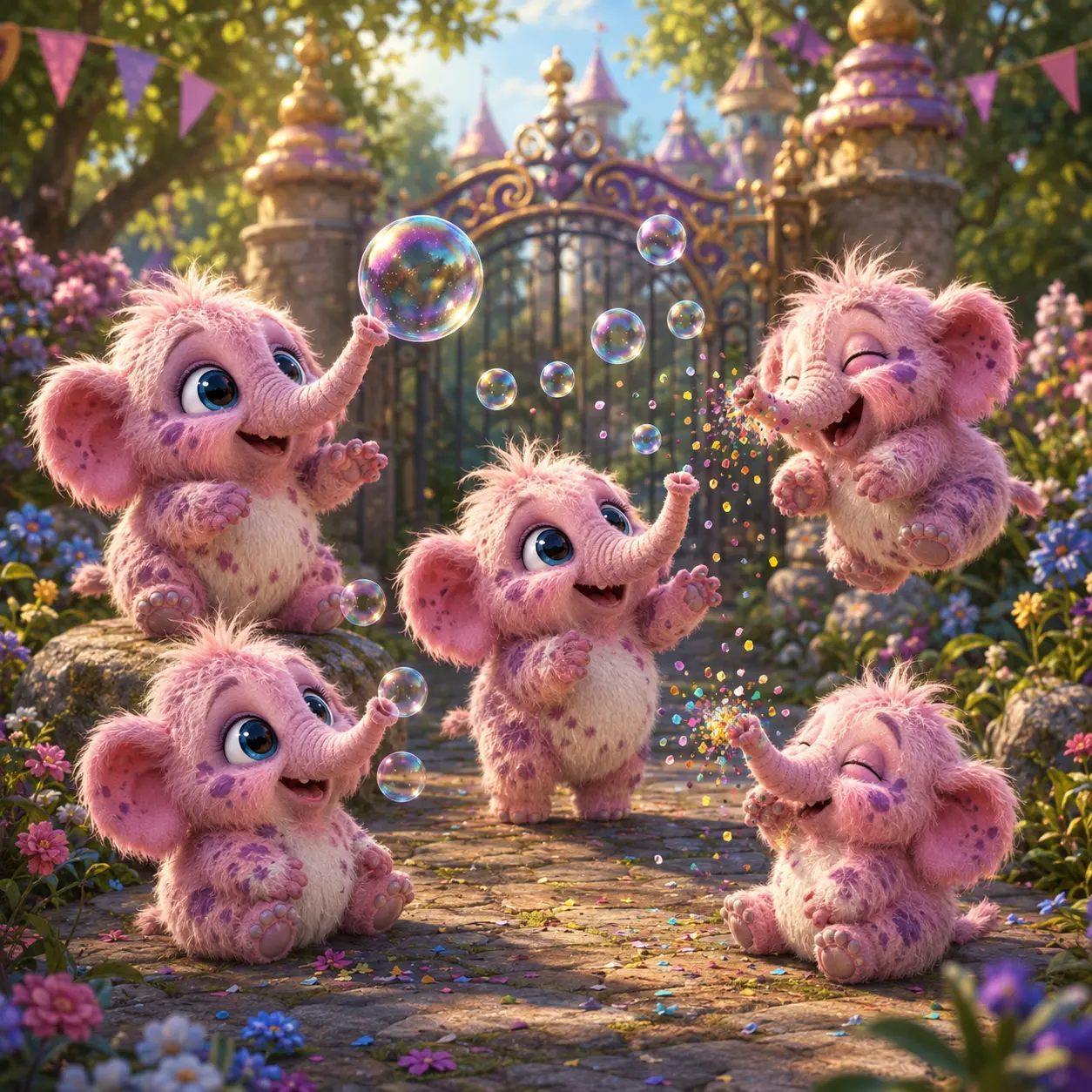Gigglephants — TINY, TICKLISH AND FULL OF GLEE